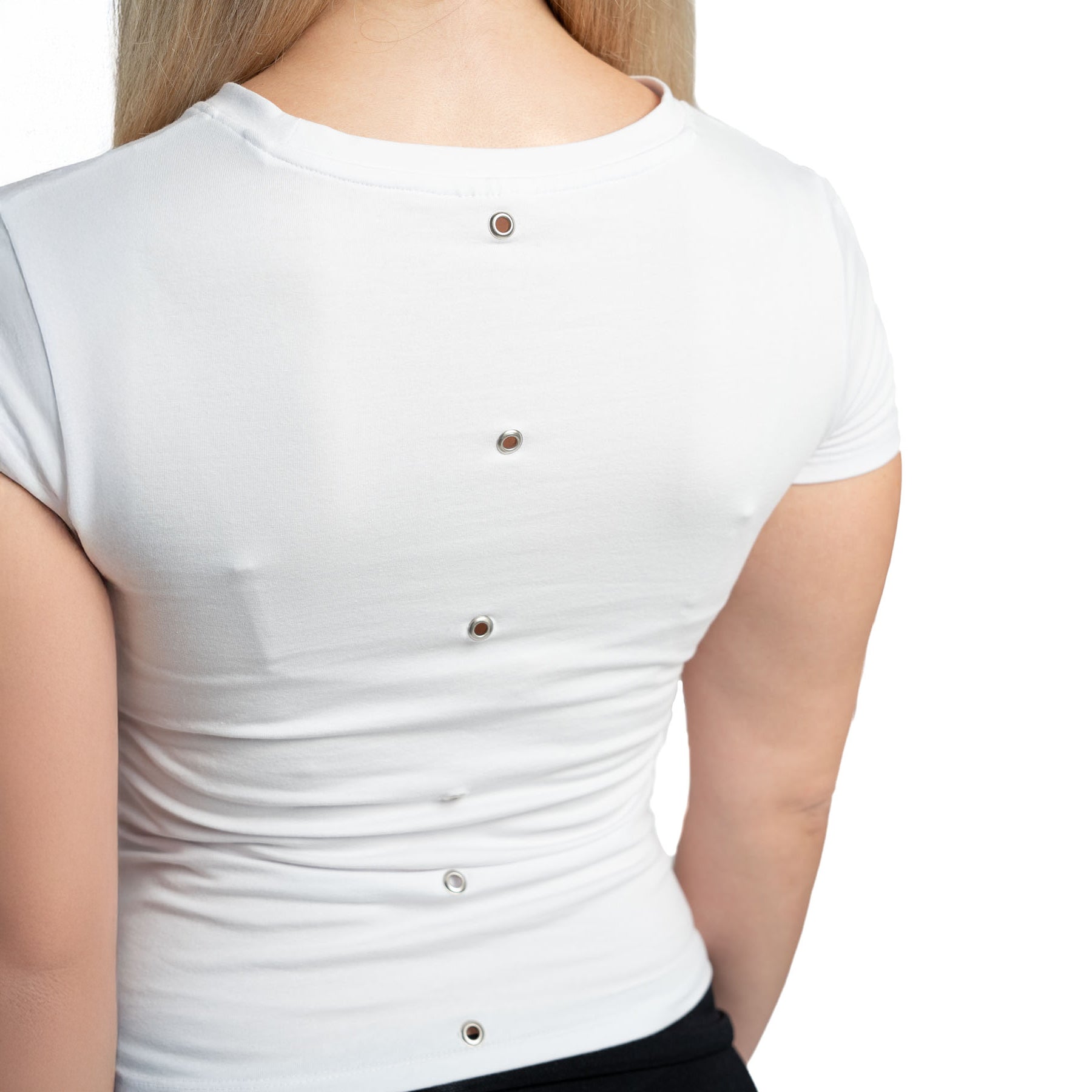 MODULAR CROPPED TOP WHITE